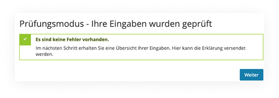 MeinElster_Überprüfung